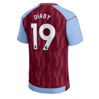 Aston Villa Moussa Diaby #19 Domaci Dres 2023-24 Kratak Rukav
